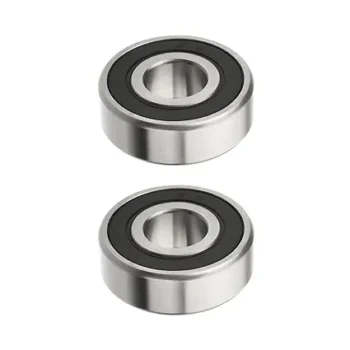 2PCS 6015-2RS Deep Groove Ball Bearing, 75X115X20mm (IDxODxTHK)