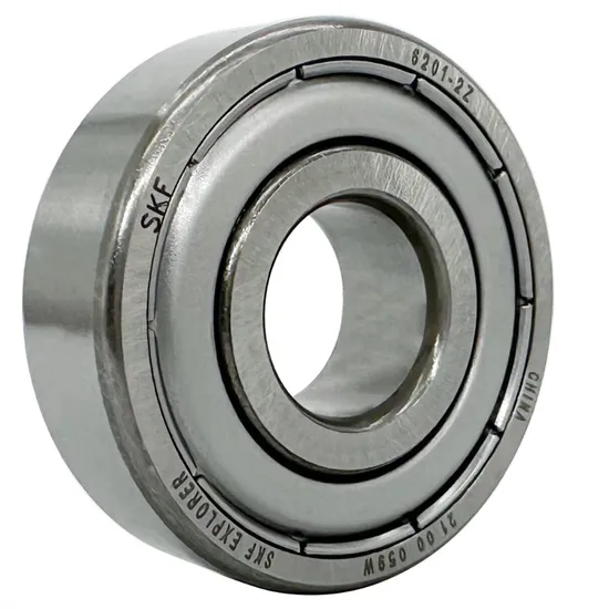 6201 2z 6201zz 12X32X10mm Double Metal Sealed Deep Groove Ball Bearings