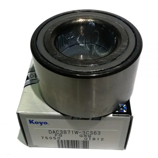 Dac3871W-3CS63 (KOYO) – Front Wheel Bearing – Toyota Vios Ncp42 – 37X71X39mm