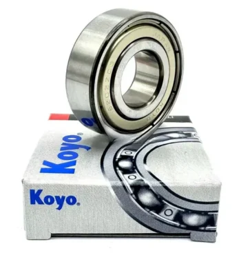 Deep Groove Ball Bearing Exercise Bike Bearings Chrome Steel Material 6303 Zz RS Open Seals