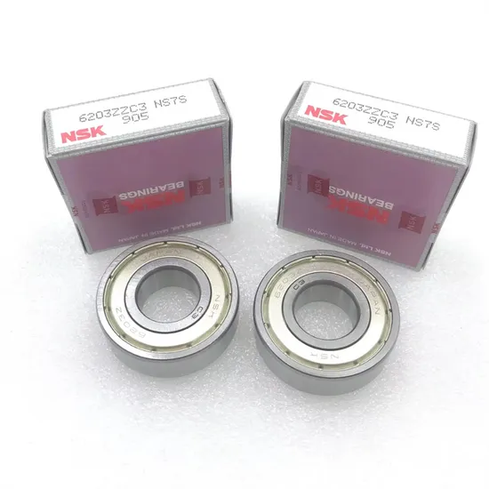 High Quality 6203zz 2RS Deep Groove Ball Bearing 17*40*12mm Bearing 6203