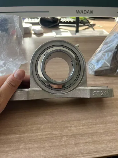 High-Quality Waterproof Food Machine Anti Corrosion Ssucp205 Stainless Material Bearing Pillow Block Bearing