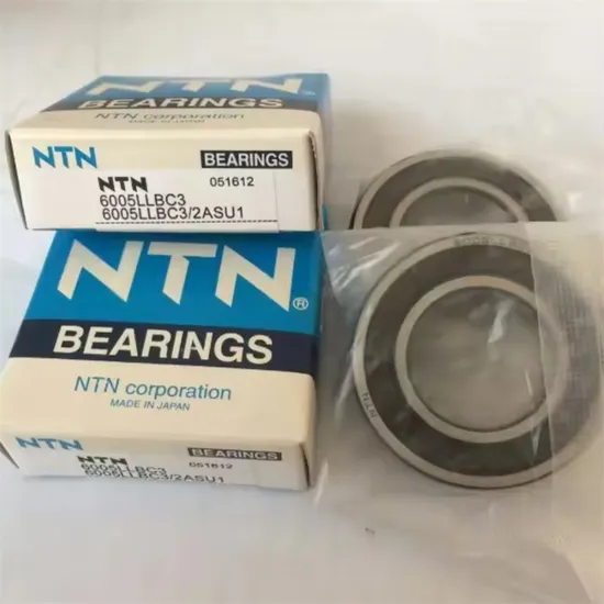 High Speed NTN Brand Deep Groove Ball Bearings 6005 Llu DDU Zz 2RS 2z