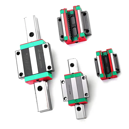 Hiwin Linear Guides Hgw15cc/HGH15ca Flange Type Linear Guide Rail Extended Slider
