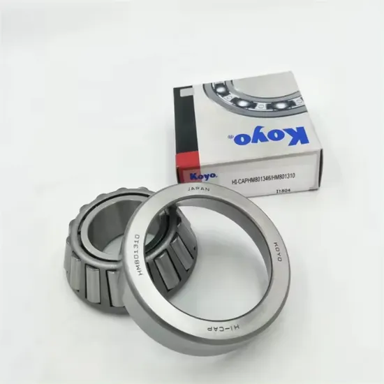 Hm801346-Hm801310-Taper-Roller-Bearing-Hm801346-22-10-22-Inch-Size-38-1X82-55X29-37-mm-Koyo-Roller-Bearing