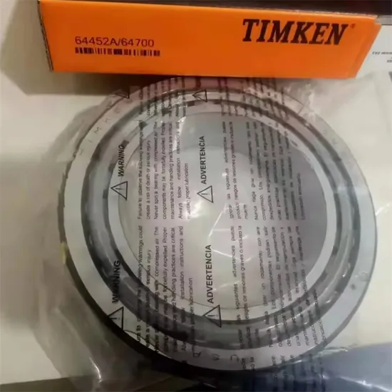 Hot Sales High Quality Timken Brand Bearing 64452A/64700 Tapered Roller Bearing for Automotive and Tractor