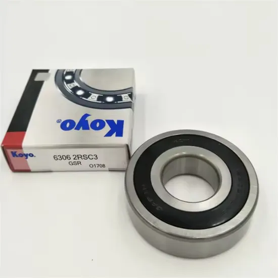 Japan-Koyo-NTN-NSK-Kbc-6306-Deep-Groove-Ball-Bearing-6306-6308-DDU-2RS-Zz-RS-Z-C3