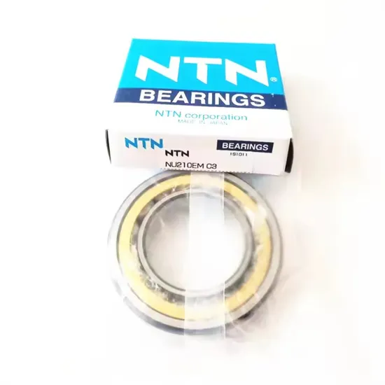 Japan-NTN-Cylindrical-Roller-Bearing-Nj210-Nup210-Nu210-Em-C3-Rollway-Bearing-Nj308-Nup308