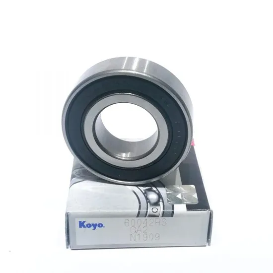 Japan NTN NSK Koyo NACHI Brand 2RS C3 6000 2RS Zz High Precision Deep Groove Ball Bearing