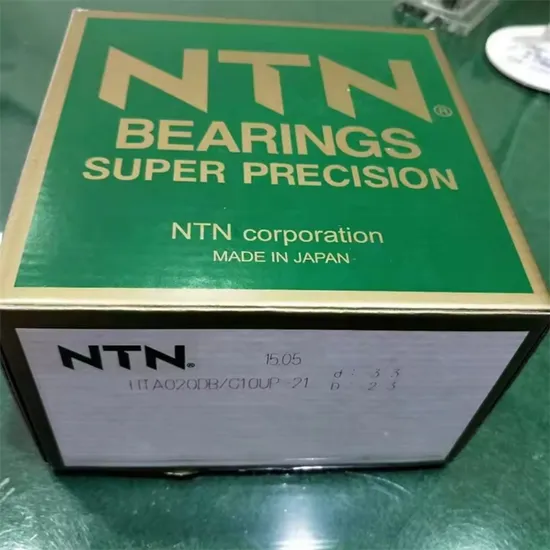 Japan NTN Super Precision Bearing Angular Contact Ball Bearing Hta020 Hta020dB P4