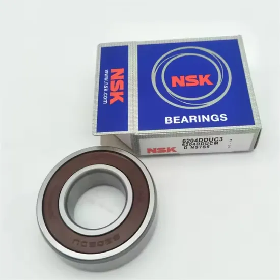 Japan Poland Deep Groove Ball Bearing 6204 DDU 2RS Zz C3 for NSK