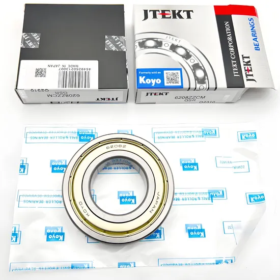 Koyo 6203 6202 6204 Deep Groove Ball Bearing for Electric Fan