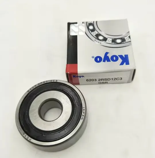Koyo-Deep-Groove-Ball-Bearing-6203-2rsd12c3-with-Size-12X40X12-mm