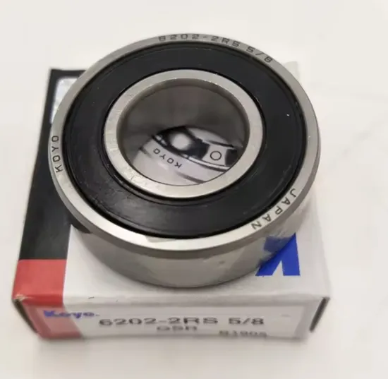 Koyo Deep Groove Ball Bearing 6203 2rsd12c3 with Size 12X40X12 mm