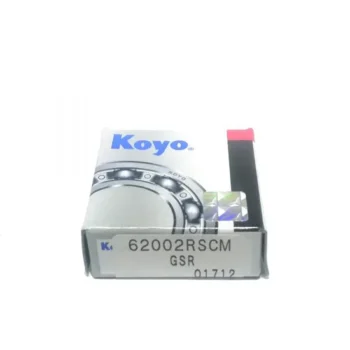 Koyo Deep Groove Ball Bearings 62002rscm 10X30X9mm
