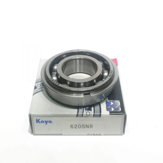 Koyo Deep Groove Ball Bearings 6205nr 25X52X15