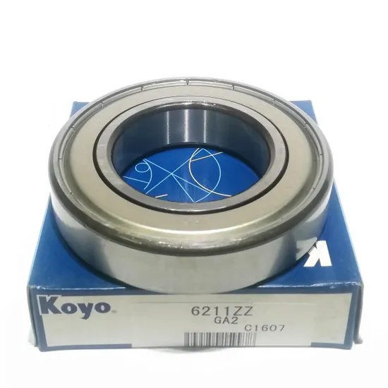 Koyo-Deep-Groove-Ball-Bearings-6211nr-Zz-55X100X21mm