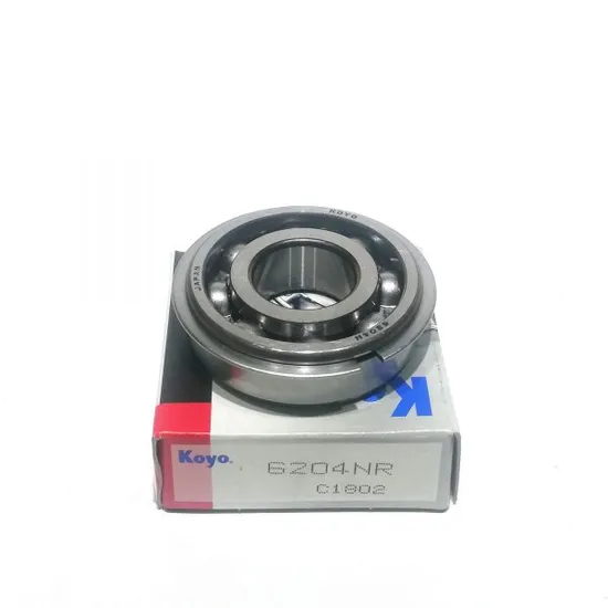 Koyo-NSK-NTN-6204-Nr-Zz-2RS-Deep-Groove-Ball-Bearing-Sealed-Ball-Bearing-