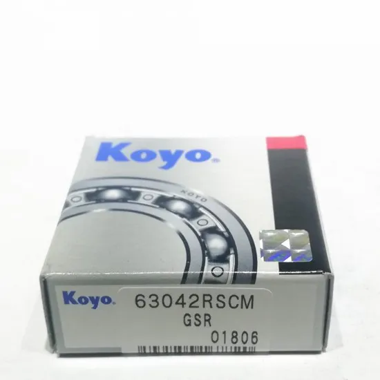 Koyo NSK NTN Rolamento Bearings 6313 6314 6315 6316 6317 6318 Zz 2RS DDU Deep Groove Ball Bearing