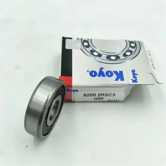 Koyo-NTN-Kbc-6200-2RS-Zz-C3-Japan-Deep-Groove-Ball-Bearing-6201-6202-6203-6205-6205-6206-6207-6208-6209-6210-2RS-Zz-C3