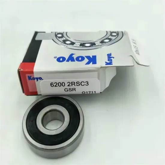 Koyo NTN Kbc 6200 2RS Zz C3 Japan Deep Groove Ball Bearing 6201 6202 6203 6205 6205 6206 6207 6208 6209 6210 2RS Zz C3