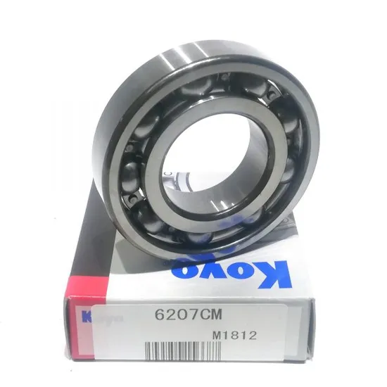 Koyo Original Brand Bearing 6207cm Deep Groove Ball Bearing