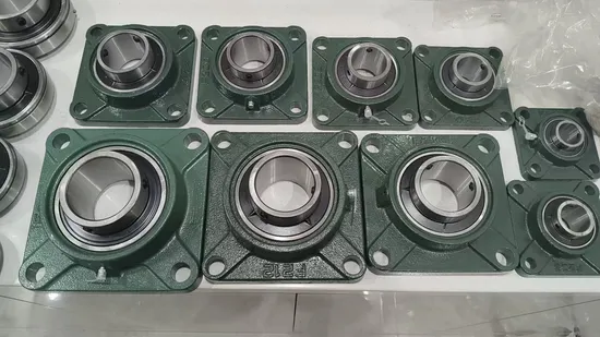 Low Friction Square Housing Pillow Block Bearing Ucf 204 Ucf204 F204 Size 20*86*33.7mm for Agricultrural Machinery