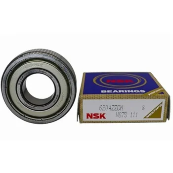 NSK 6204zz 6204-2z 20X47X14mm Made in Japan Double Metal Seal Bearings
