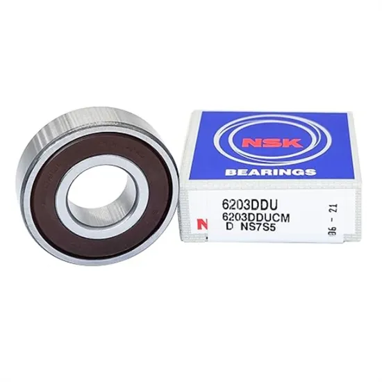 NSK-Bearings-6203-2RS-6203DDU-6203VV-Bearings-17X40X12mm-Pressed-Steel-Cage-Deep-Groove-Ball-Bearings