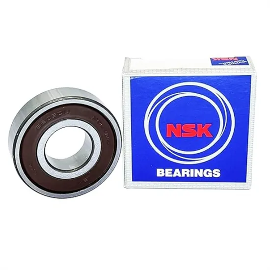 NSK Bearings 6203 2RS 6203DDU 6203VV Bearings 17X40X12mm Pressed Steel Cage, Deep Groove Ball Bearings