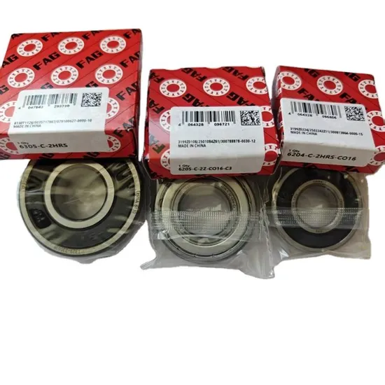 Original FAG 6205 6305 Deep Groove Ball Bearing FAG 6205-C-2z-C016 -C3 FAG Bearing 6205-C-2z C3 Size 25*52*15mm Price List