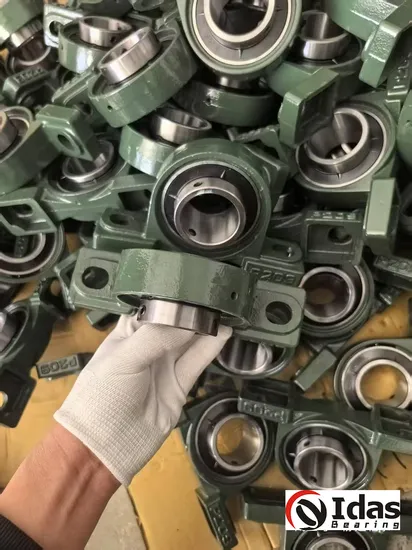 P205-P206-P207-P208-P211-P212-Pillow-Block-Bearings-Steel-Cast-Iron-Housing-P6-Precision