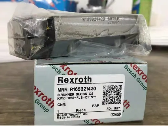 R165342320-R1653-423-20-Rexroth-Linear-Guide-Rail-Slide-Runner-Block-Carriage-R162113220-R162121920-R162122920-R162123920-R162129320