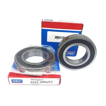 Radial Bearing SKF 6212-2RS1/C3 Rubber Seals Deep Groove Ball Bearings Authorize Supplier