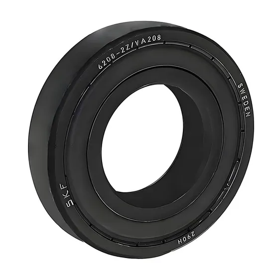 SKF 6208-2z/Va208 Deep Groove Ball Bearing Graphite Segmented High Temperature Cage 40*80*18mm.