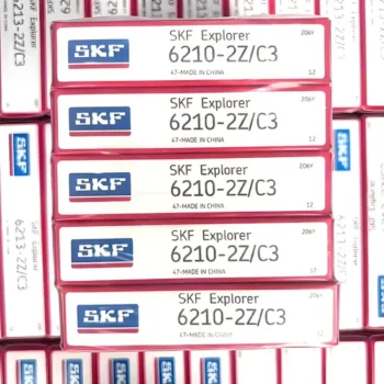 SKF 6211-2z/C3 55*100*21mm Deep Groove Ball Bearing with Seals or Shields.