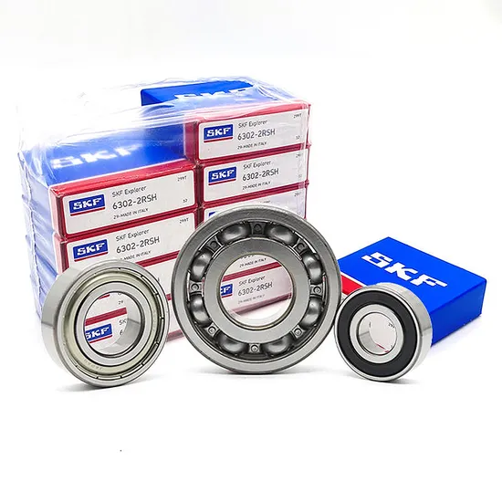 SKF Brand 6201/6202/6203-2RS/6205/6300/6301-2RS/6302-2RS/6203-Zz/RS/Rz/2rz Open Deep Groove Ball Bearing