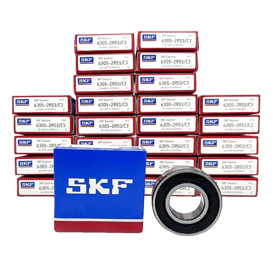 SKF Original 608/6201/6202/6203/6305-2RS1/C3 2z/Rsh/C3 Ball Bearing for Skateboard Printing Rsh/Zz/Steel/Nylon