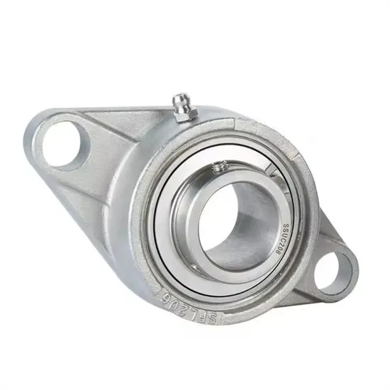 Sblf204 Two-Bot Outer Spherical Bearing Stainless Steel 304 Material and Stainless Steel 440 Inner Core Pillow Block Bearing