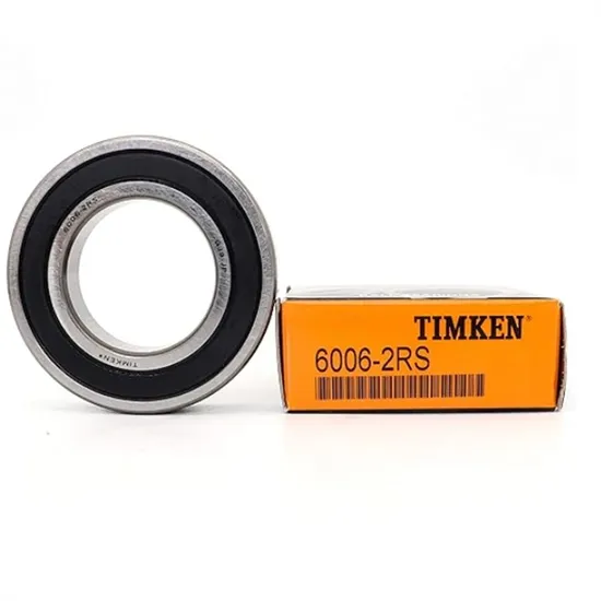 Timken-6006-2RS-Double-Rubber-Seal-Bearings-30X55X13mm-Pre-Lubricated-and-Stable-Performance-and-Cost-Effective-Deep-Groove-Ball-Bearing