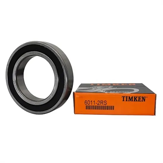 Timken 6011 2RS 2z Zz C3 Double Rubber Seal Bearings 55X90X18mm, Pre-Lubricated and Stable Performance and Cost Effective, Deep Groove Ball Bearings.
