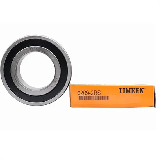 Timken-6209-2RS-45X85X19mm-Double-Rubber-Seal-Bearings-Pre-Lubricated-and-Stable-Performance-and-Cost-Effective-Deep-Groove-Ball-Bearings