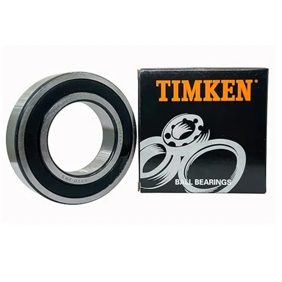 Timken 6210 2RS 50X90X20mm Double Rubber Sealed Bearings Pre-Lubricated and Stable Performance and Cost Effective Deep Groove Ball Bearings